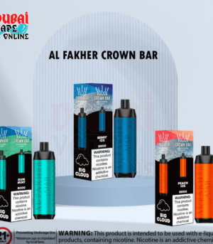 Al Fakher Crown Bar 8000 Disposable Vape In Dubai UAE