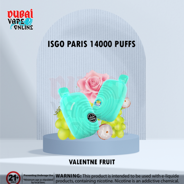 ISGO-PARIS-14000-PUFFS-VALENTNE-FRUIT