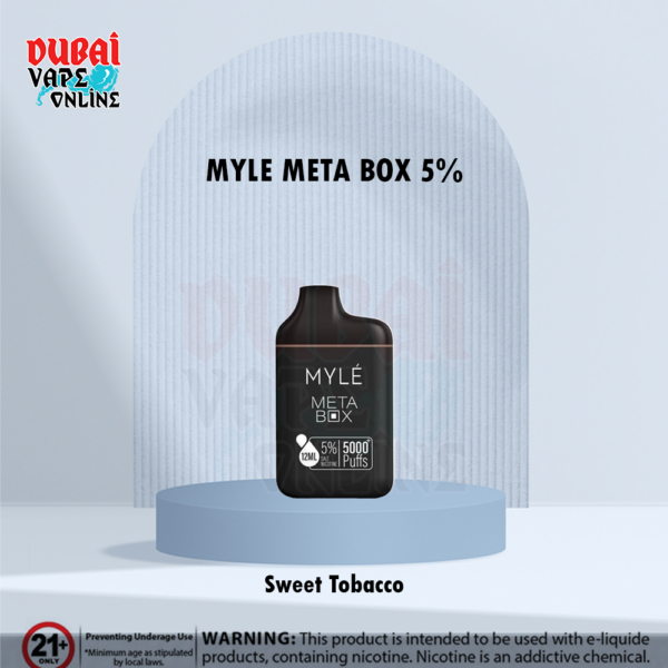 Myle Meta Box 5000 Puffs-Sweet-Tobacco