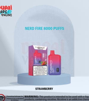 Nerd Fire 8000 Puffs,Lcd Display Technology Vape In Dubai
